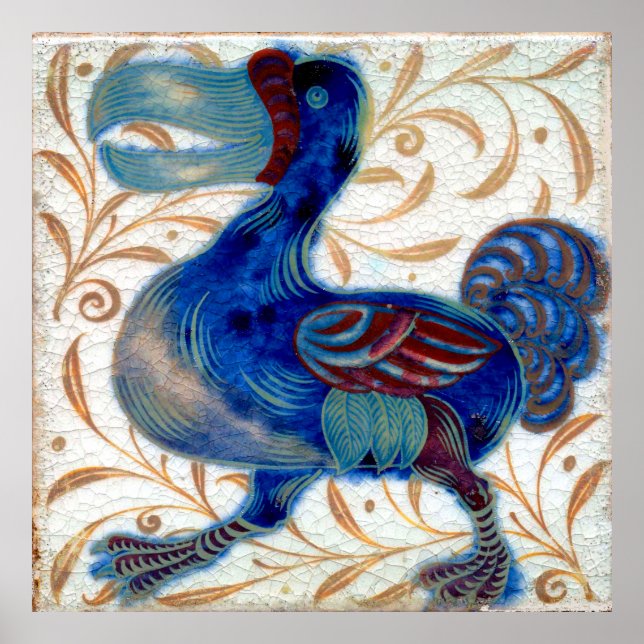 William De Morgan The Dodo Poster (Vorne)