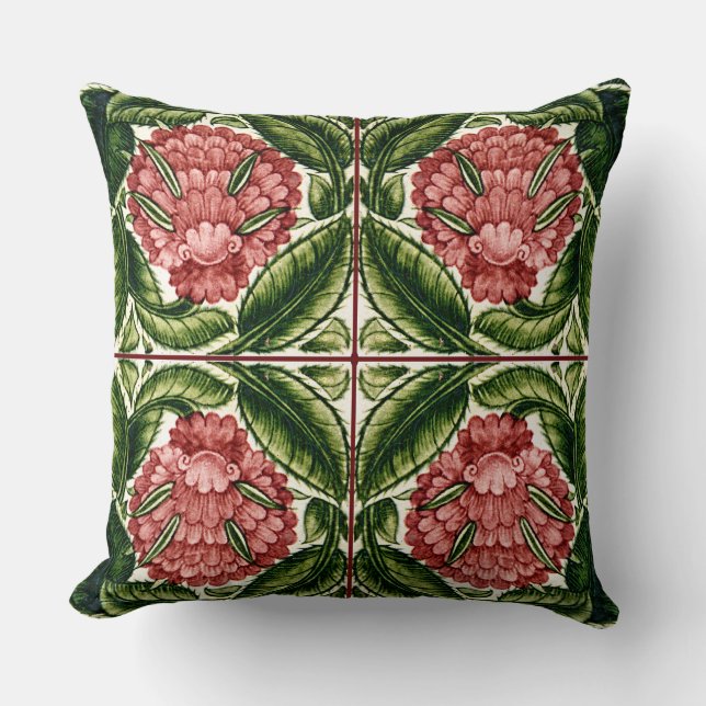 William De Morgan Viktorianisch Cushions Kissen (Vorderseite)