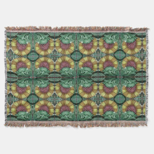 William De Morgan Viktorianisch Textiles Decke