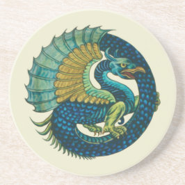 William De Morgans Griffin-Untersetzer Getränkeuntersetzer