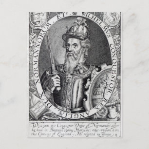 William der Eroberer, 1618 Postkarte