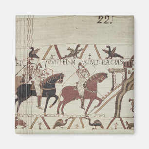 William der Eroberer kommt in Bayeux an Magnet