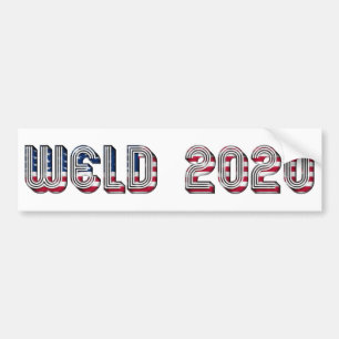William F. Weld Präsidentschaftskandidat 2020 Autoaufkleber