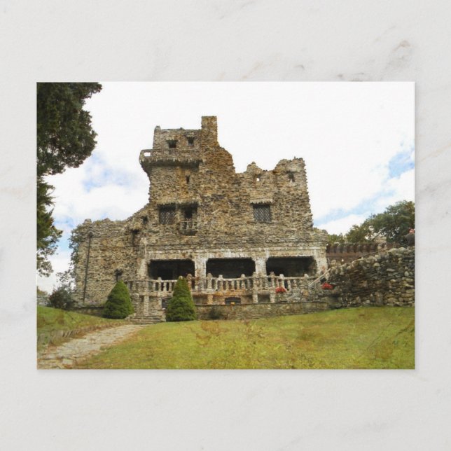 William Gillette Castle Postcard Postkarte (Vorderseite)
