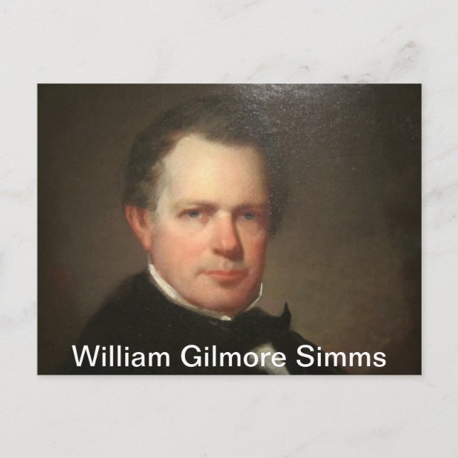 William Gilmore Simms Postkarte (Vorderseite)