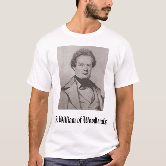 William Gilmore Simms, St. William des Waldlandes T-Shirt (Vorderseite)