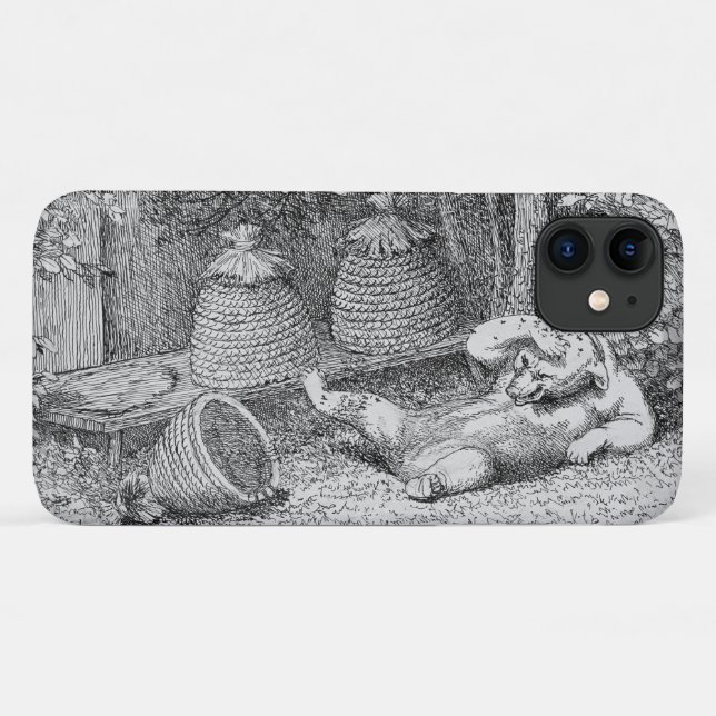 William H. Beard - Bear Stung by Bies Case-Mate iPhone Hülle (Rückseite (Horizontal))