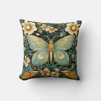 William Harris Butterfly Art Pillow Kissen