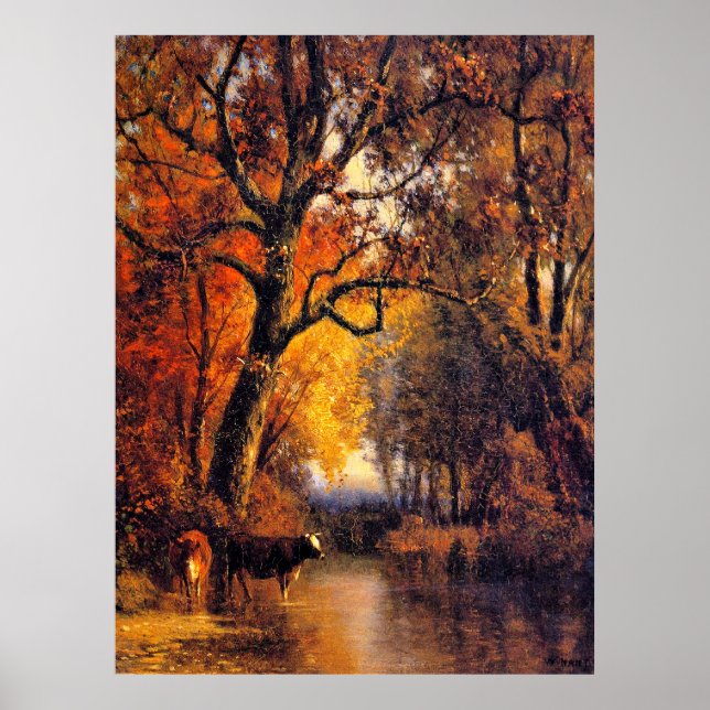 William Hart, The Winter's Edge, Fine Art Poster (Vorne)