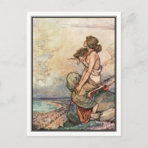 William Heath Robinson - Ein englischer Song Postkarte