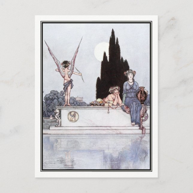 William Heath Robinson - Ein Sommernachtstraum Postkarte (Vorderseite)