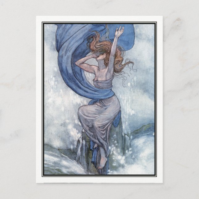 William Heath Robinson - Ein Song der Engländer Postkarte (Vorderseite)