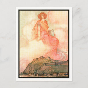 William Heath Robinson - Ein Song der Engländer Postkarte