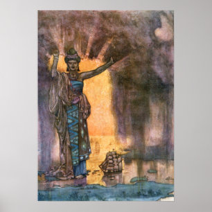 William Heath Robinson - Singapur Poster