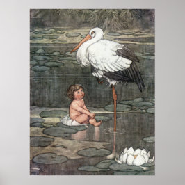 William Heath Robinson - The Marsh King's Daughter Poster