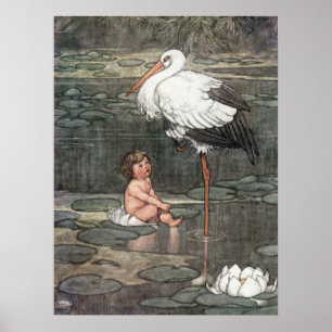 William Heath Robinson - The Marsh King's Daughter Poster