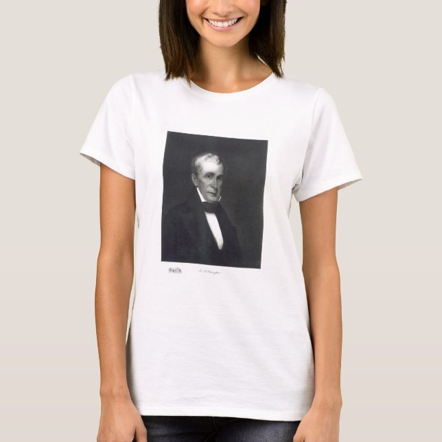 William Henry Harrison, 9. Präsident der Einheit T-Shirt (Vorderseite)
