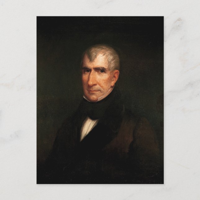William Henry Harrison Postkarte (Vorderseite)