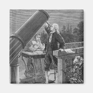 William Herschel entdeckt den Planeten Uranus Magnet