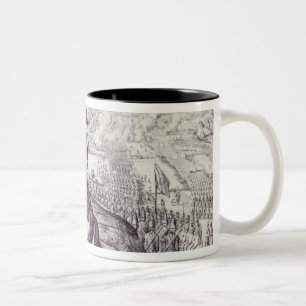 William-Herzog von Cumberland und der Rebell Zweifarbige Tasse