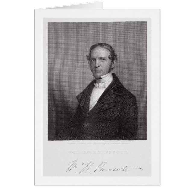 William Hickling Prescott, graviert von Thomas B.  (Vorne)
