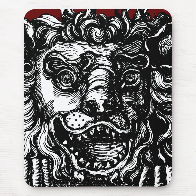 William Hogarths Löwenkopf Taverne Mousepad (Vorne)