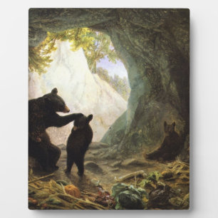William Holbrook Beard Bär und Jungen 1864 Fotoplatte