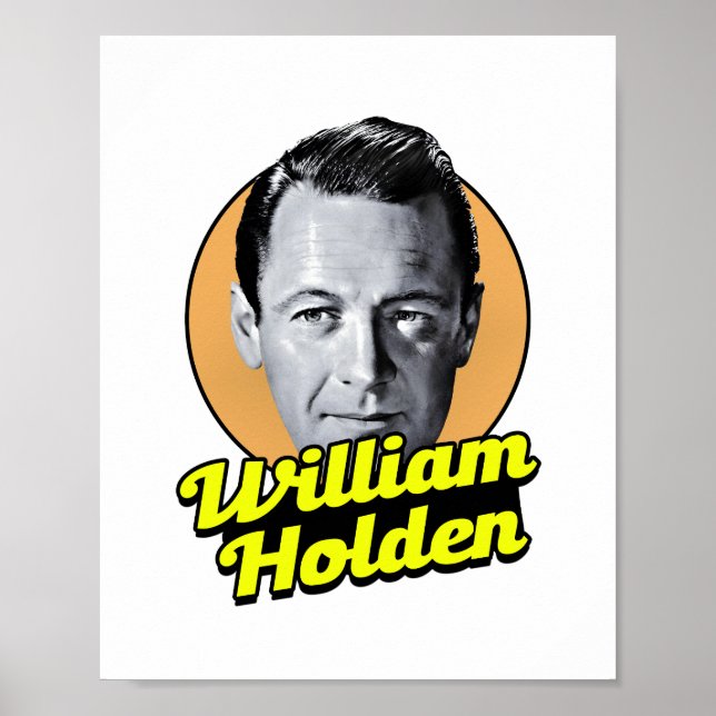 William Holden Classic Poster (Vorne)