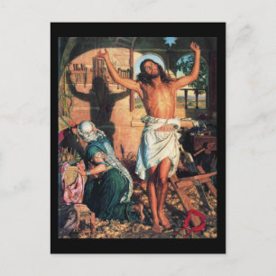 William Holman Hunt Der Schatten des Todes Postkarte