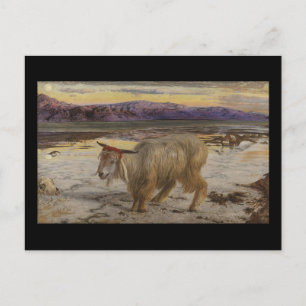 William Holman Hunt Der Sündenbock Postkarte