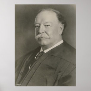 WILLIAM HOWARD TAFT als Druck des Poster