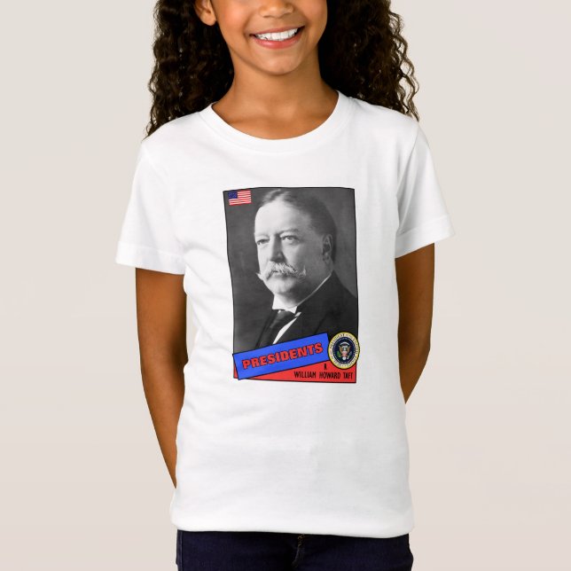 William Howard Taft Baseball Card T-Shirt (Vorderseite)