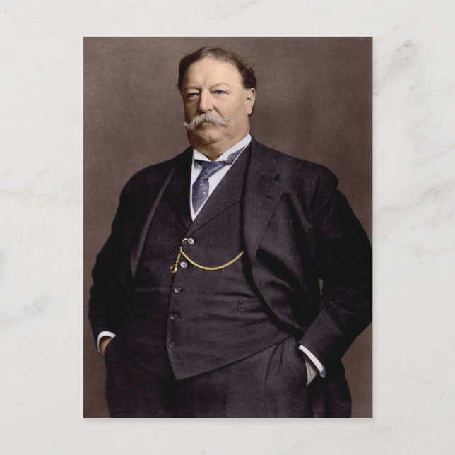 William Howard Taft Postkarte (Vorderseite)