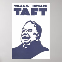 William Howard Taft US-Präsident Poster