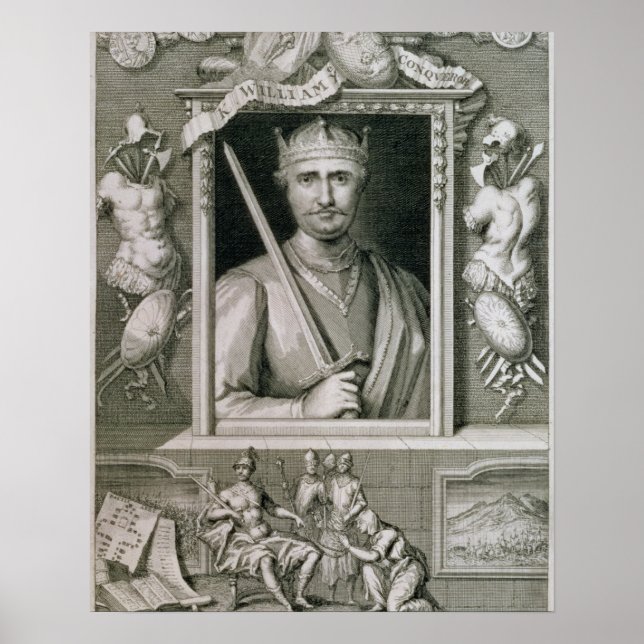 William I. der Eroberer (1027-87) König von Englan Poster (Vorne)