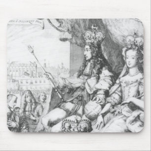 William III und Mary II Mousepad