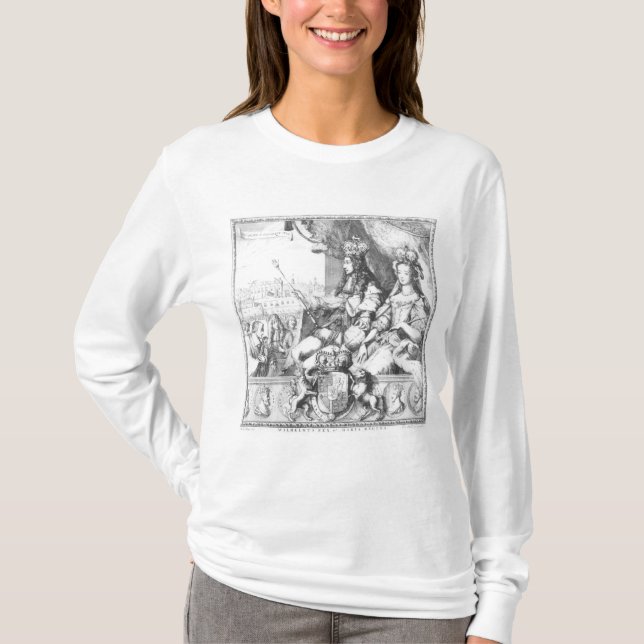 William III und Mary II T-Shirt (Vorderseite)