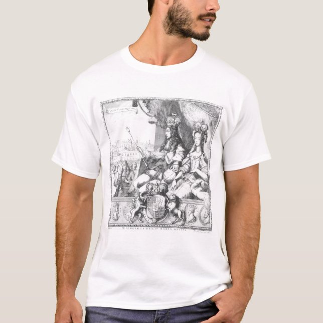 William III und Mary II T-Shirt (Vorderseite)