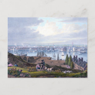William James Bennett Baltimore from Federal Hill Postkarte