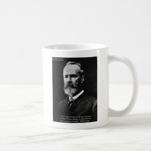 William James "Einstellung" Weisheit Zitat Geschen Tasse