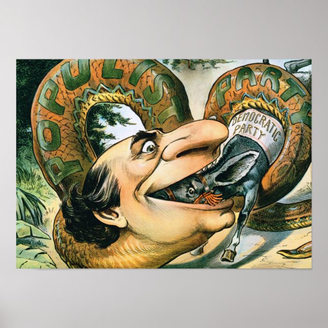 William Jennings Bryan the Snake Poster (Vorne)