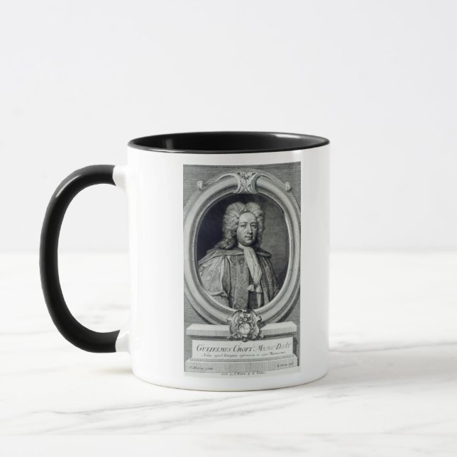 William-Kate, graviert von George Vertue Tasse (Links)