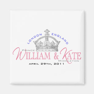 William & Kate Royal Wedding Magnet