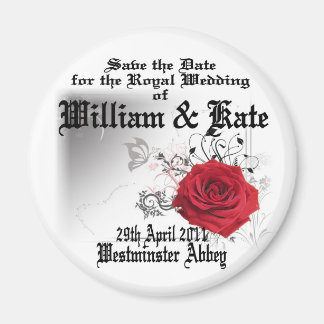 William & Kate Royal Wedding Sammlerstücke Souveni Magnet