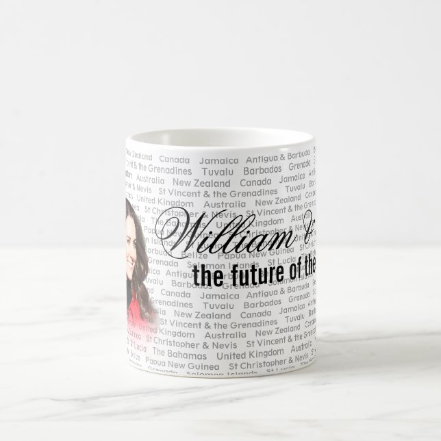 William, Kate u. die Commonwealth-Tasse Tasse (Mittel)