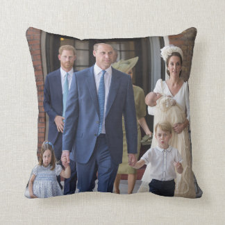 William, Kate und Kinder Kissen