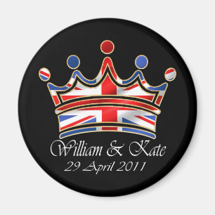 William & Kate Wedding Magnet