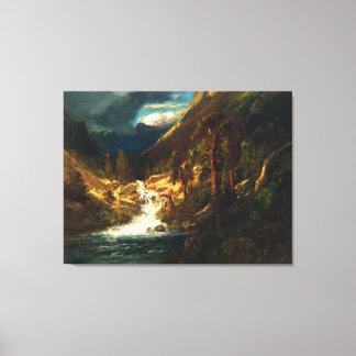William Keith Hetch Hetchy Side Canyon II Leinwanddruck