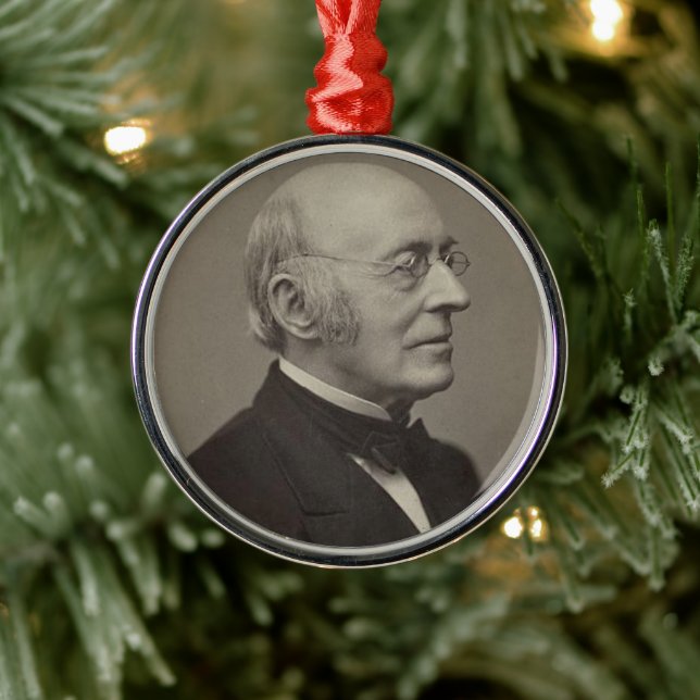 William Lloyd Garrison Ornament Aus Metall (Baum)
