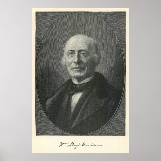 William Lloyd Garrison Poster (Vorne)